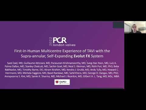 Lecture: Evolut FX TAVR and tips and tricks