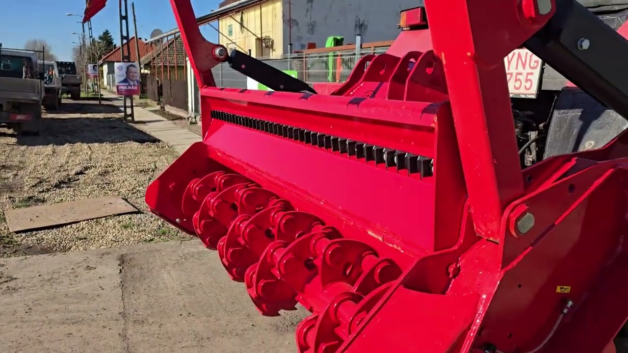 Ubaldi Alpine 2M erdészeti zúzó, 20-25 cm rönk, hidraulikus gyökérszaggatóval