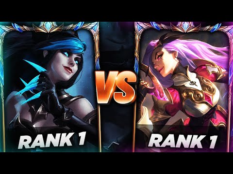 RANK 1 Evelynn FACES OFF Against RANK 1 Katarina & This Happened...