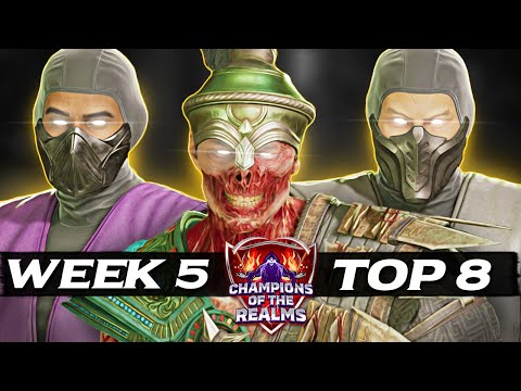 Champions of the Realms: Week 5 TOP 8 - Tournament Matches - MK1 Khaos Reigns