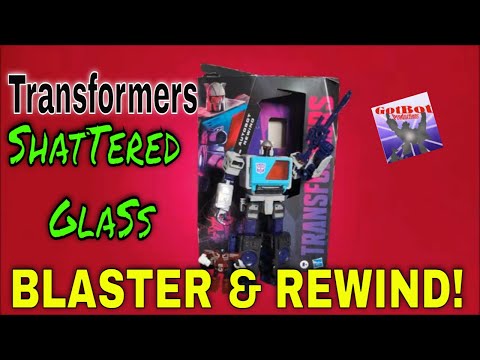 Transformers Shattered Glass Blaster and Rewind - GotBot True Review NUMBER 1022