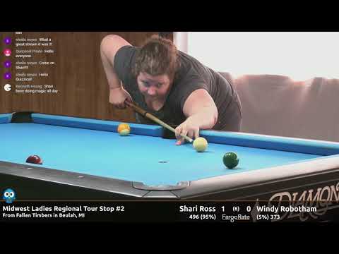 Shari Ross vs Windy Robotham (Semifinals) - 2018 MLRT Stop #2