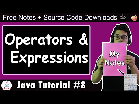 Java Tutorial Operators Types of Operators Expressions in Java