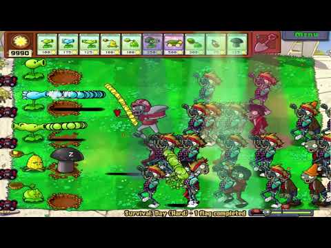 All plants VS all Zombies | PVZ 1 PVZ 2 PVZ 3 PVZ/PS3