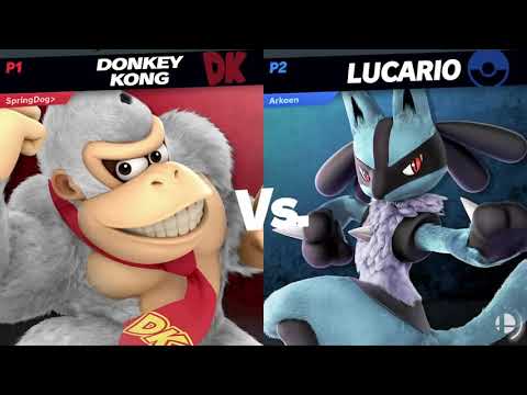 2021 SSBU March Madness Brkt A DK Vs Lucario