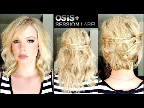 OSIS SESSION LABEL | 3 Quick Hairstyles Video