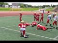 Mikael Legare #44 1st year football Rouge et Or Laval (mini camp)