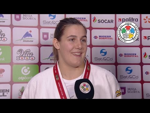 Interview Guusje STEENHUIS (NED) Winner BAKU Grand Slam 16
