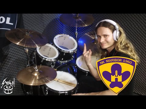 KAKO ZAIGRATI NK Maribor himna NA BOBNE - Čudežna polja - Heja hej Viole