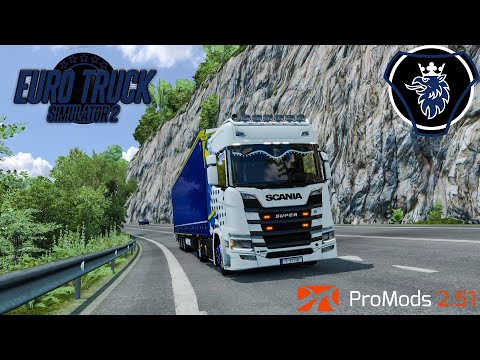 ETS2 1.39 | ProMods 2.51 | SCANIA R650 V8 | Bordeaux - Pamplona