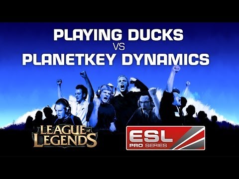 Playing Ducks vs. Planetkey Dynamics - Game 2 - Semifinal - EPS Finals Winter 2013