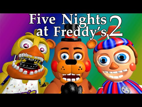 Five Nights at Freddy's 2 - Full Horror Game Playthrough w/ Lui (Countdown to FNAF Movie)
