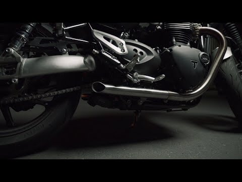 British Customs Turn Out Exhaust Tips Before and After // Triumph Speed Twin [4k]