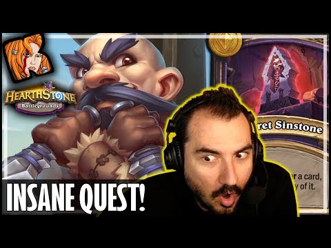 WHAT A CRAZY SINSTONE! - Hearthstone Battlegrounds
