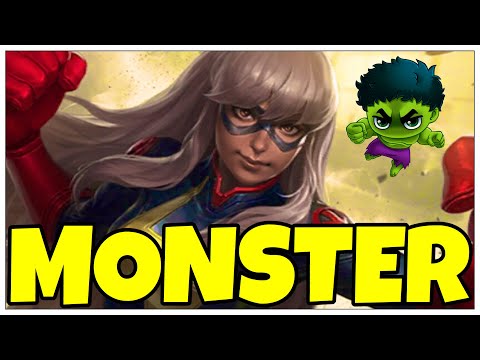 KAMALA KHAN HITS LIKE T3 IMMORTAL HULK 😎 | Marvel Future Fight