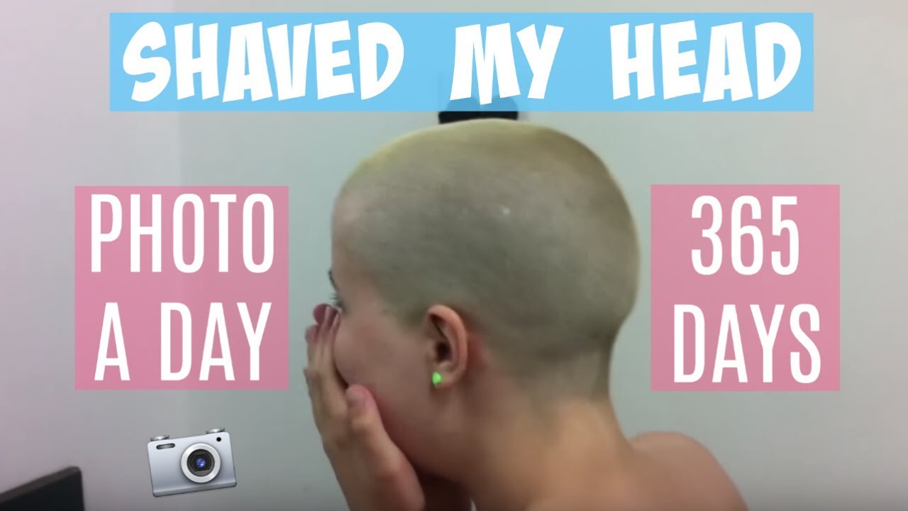 Watch video Shaved My Head | Hair Growth In 365 Days | Timelapse Now Shaved My Head | Hair Growth In 365 Days | Timelapse
