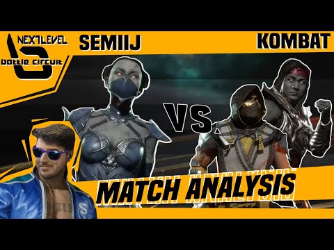 MK11 Match Analysis: NLBC Summit of Time Qualifiers Top 8 - Semiij vs. Kombat