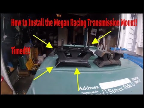 How to Install the Megan Racing Transmission Mount on a Genesis Coupe