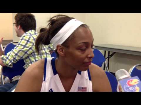 Postgame Interviews - Kansas WBB Wins on Senior Night Over TCU