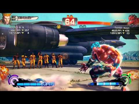 SSF4 AE:2012 ACE E I RI N (Guile) vs Tenten mayo (Hakan)