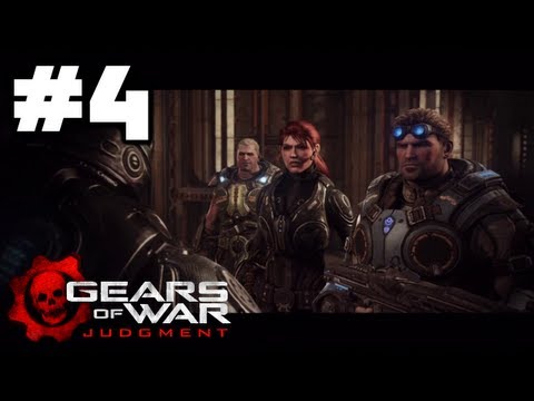 Gears of War: Judgment - Hardcore Walkthrough Part 4 - Chapter 1 ¦ Section 4: Great Hall