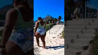 🇿🇦Beach walk CapeTown #beach #travel #walkafrica