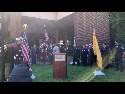 NJ Hackensack University Medical Center Holds 9/11/2001 Memorial Service
