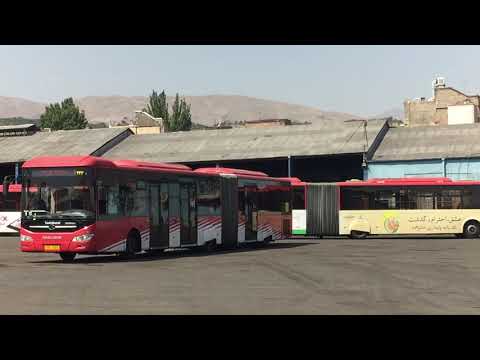 King Long city bus are operating in Iran