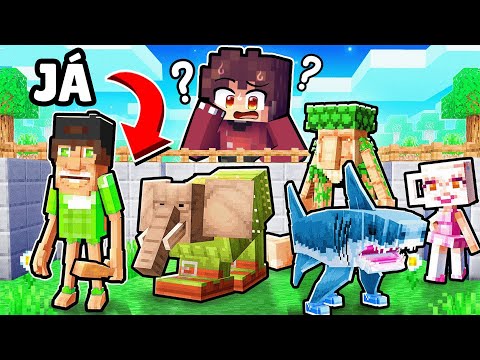 Přeměnil jsem se do BRAINROTŮ ve SCHOVCE v Minecraftu!