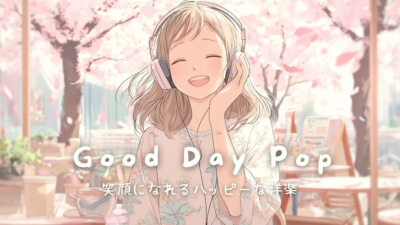 【洋楽】桜色の空とポップソング🌸 気分が軽くなる春プレイリスト  | 朝活/作業用/仕事/家事/勉強/カフェ/チルBGM