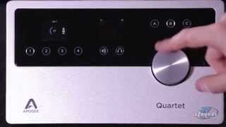 Video thumbnail for zZounds.com: Apogee Quartet USB Audio Interface by zZounds