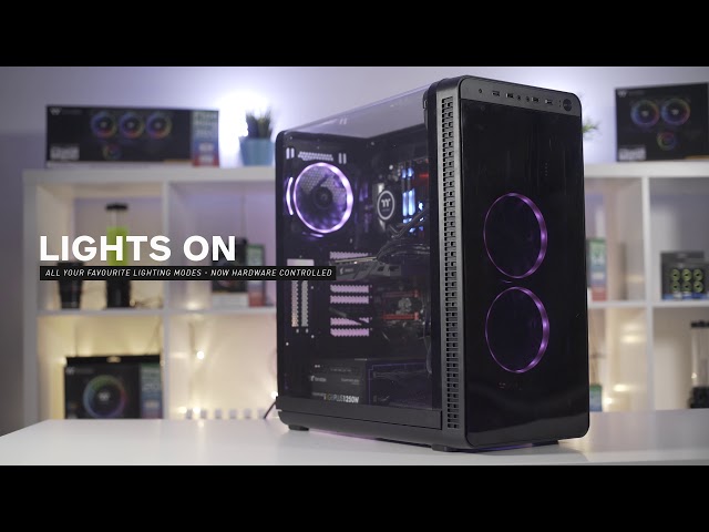 Torre Thermaltake View 37 RGB Edition USB 3.0 video
