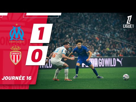 Résumé OM 1-0 AS Monaco - 16e journée