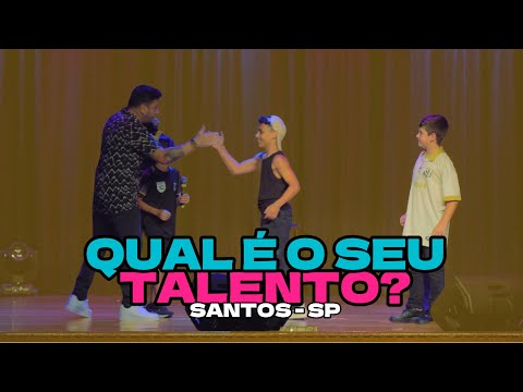 SERGINHO LACERDA - QUAL É SEU TALENTO, SANTOS-SP?