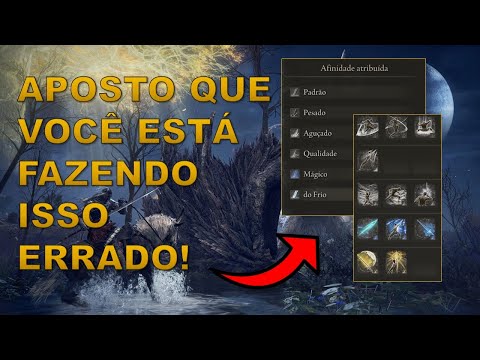 Como aumentar seu DANO em Elden Ring! Cinzas de guerra e sistema de afinidade explicado!
