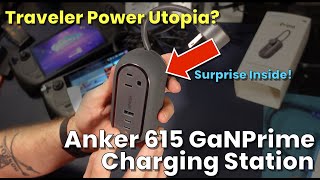 Anker GaNPrime 615 USB Power Strip (feat. Steam Deck, Switch and Samsung)