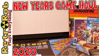 🕹️🎉 New Year's 2020 Retro and Modern Game Haul! 🎉🕹️