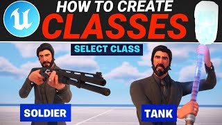 Creating CLASSES in Fortnite Creative/UEFN! (NOT VERSE)