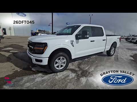2026 Ford F-150 XLT in White for sale at Drayton Valley Ford in Drayton Valley, AB