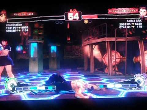 shaolinallan (Fei Long ) VS SaBr3 SRK ( Sakura ) XBL SSF4 AE 2012 Ranked Match
