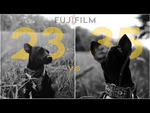Which Lens to get? Comparing Fujifilm 23mm f/2 vs 35mm f/2 side by side