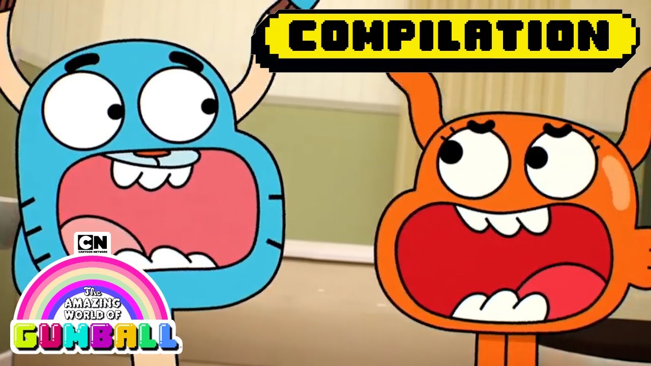 Gumball and Darwin Learn Karate! | 1 HOUR Compilation | Gumball | Cartoon Network