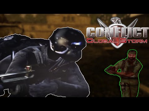 This is one of the best tactical ps2 games EVER! (Conflict Global Terror)