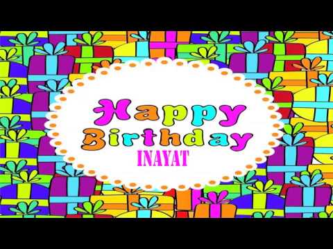 Inayat Wishes & Mensajes Happy Birthday