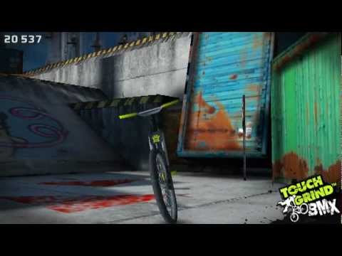 Playing BMX - Touchgrind BMX