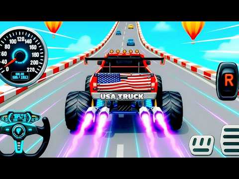 Watch Monster Truck: Epic New Monster Truck Racing & High-Speed Stunts on Off-Road Track!