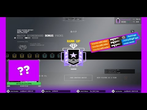 1v3 CLUTCH for Purple Diamond + FACEREVEAL | Rainbow Six Siege Montage