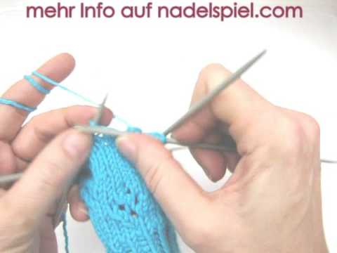 Socken stricken 7 * Bumerangferse Teil 1 * Jojoferse