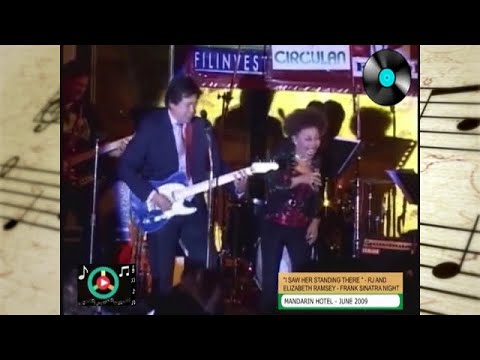 I SAW HER STANDING THERE (The Beatles Cover) | RJ & Elizabeth Ramsey | Frank Sinatra Night (6/11/09)