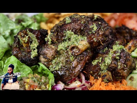 SPECIAL MARINADE * SENEGALESE TABASKI 2020|MECHOUI avec SAUCE VERTE/ LAKHASS |SLOW COOKED LAMB GRILL